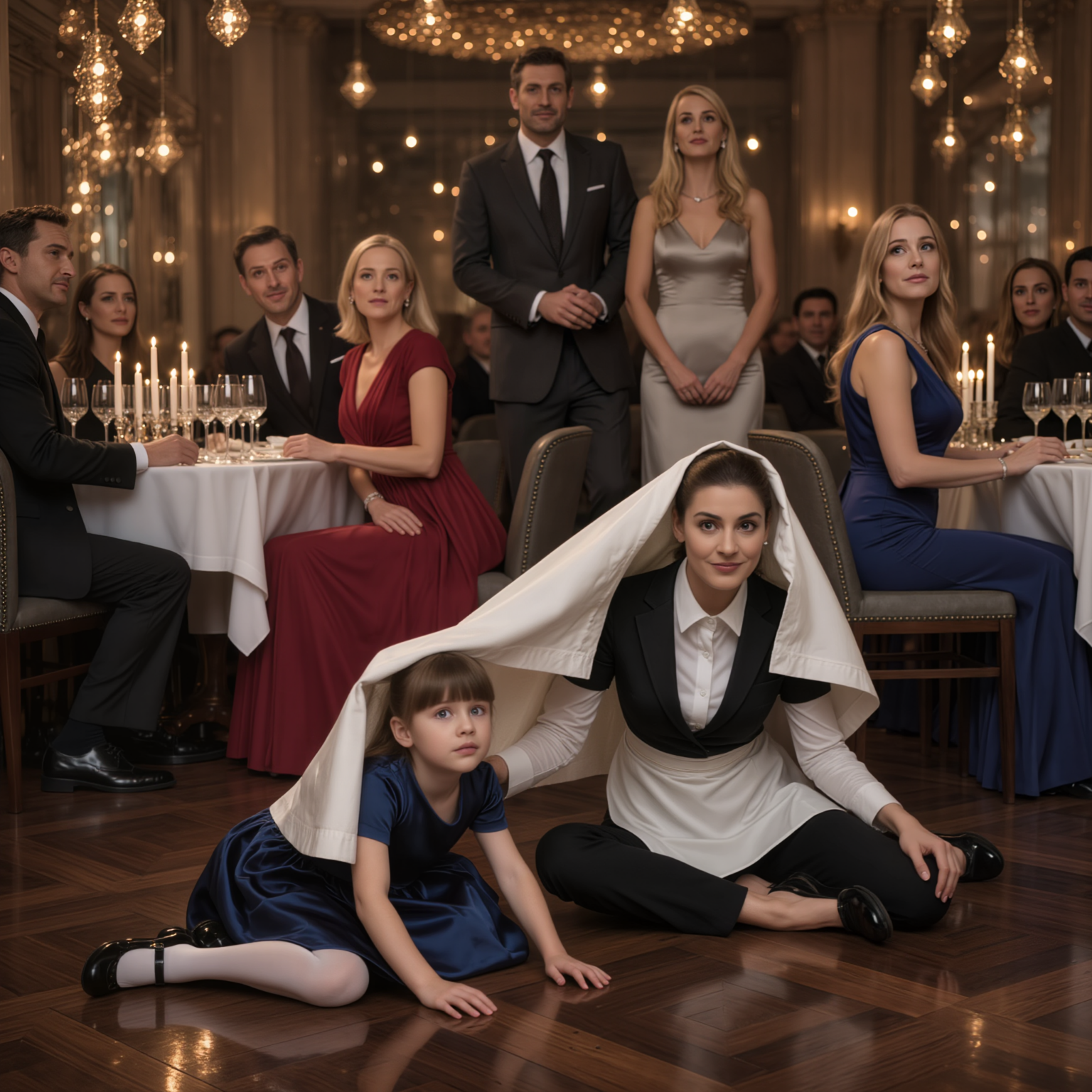 Azon az estén, amikor egy milliárdos lánya leállított egy New York-i éttermet, és egy csődbe ment pincérnő bebújt egy szalvéta alá, megváltoztatva mindannyiuk életét.