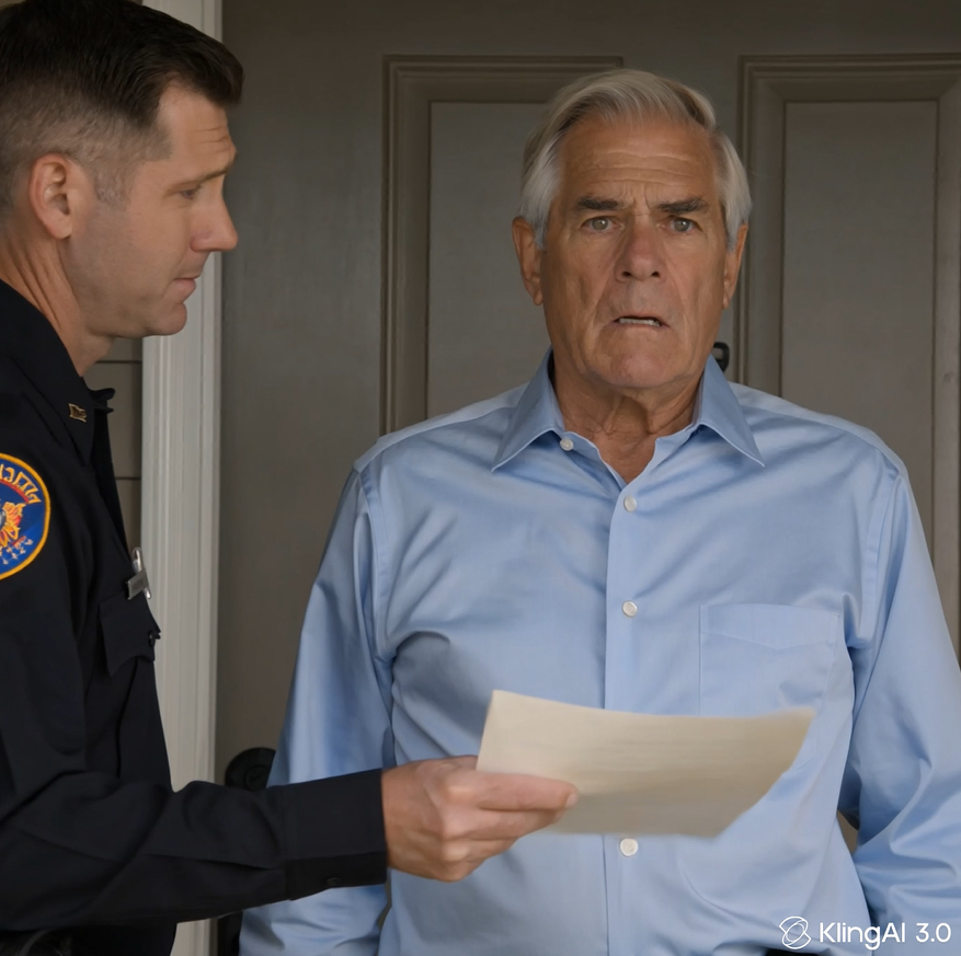 Kora reggel egy seriffhelyettes kopogott az ajtómon egy kilakoltatási értesítéssel. A vejem az utca túloldalán állt, nevetve és kiabálva: „Siess, öreg, ez a ház mostantól a miénk!” Nyugodtan átnéztem a papírokat, és feltettem a rendőrnek egy kérdést. Az arca elsápadt.