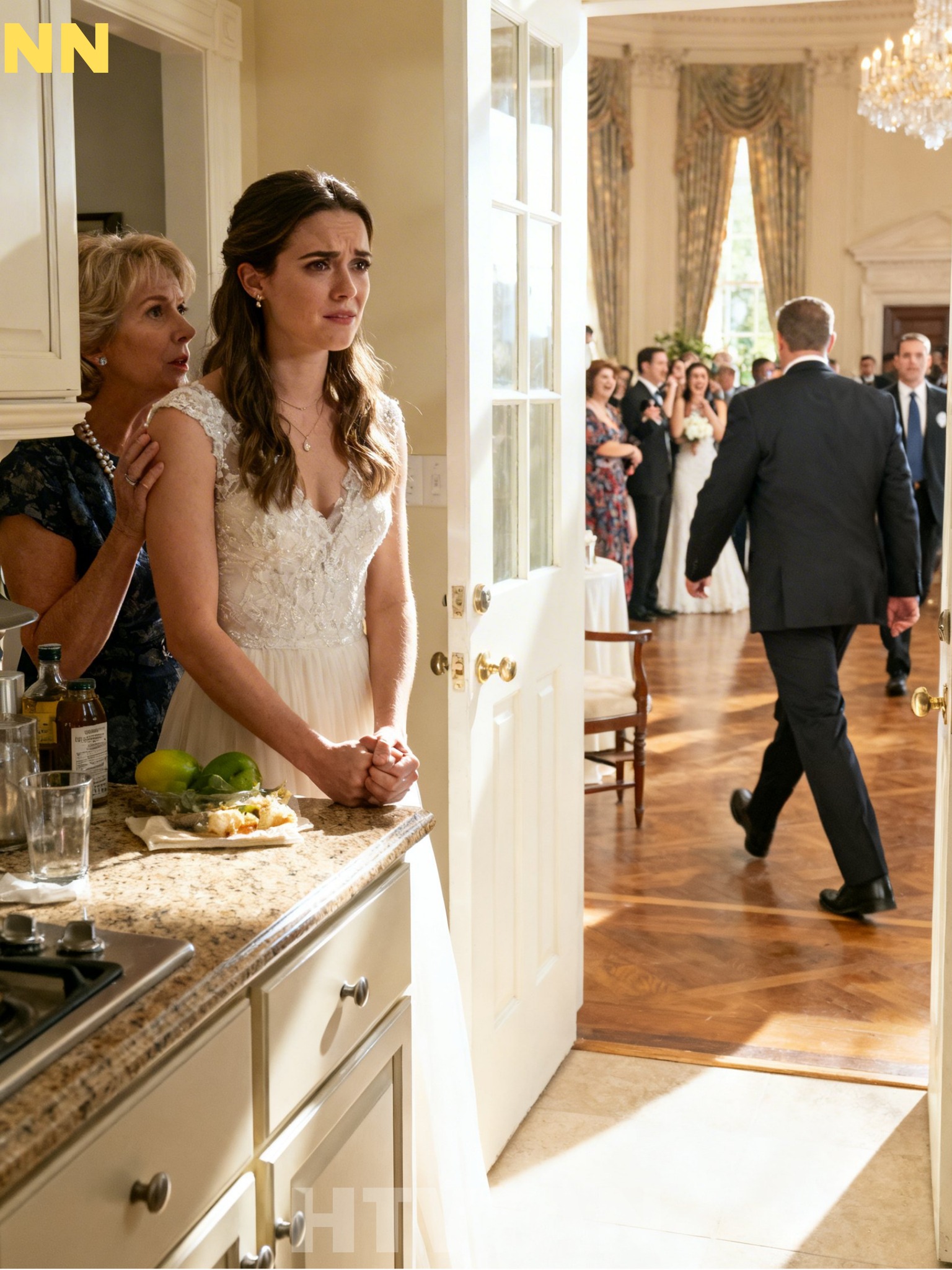 A nővérem esküvőjén leültettek a konyhába – míg az elnök fia meg nem hívott…