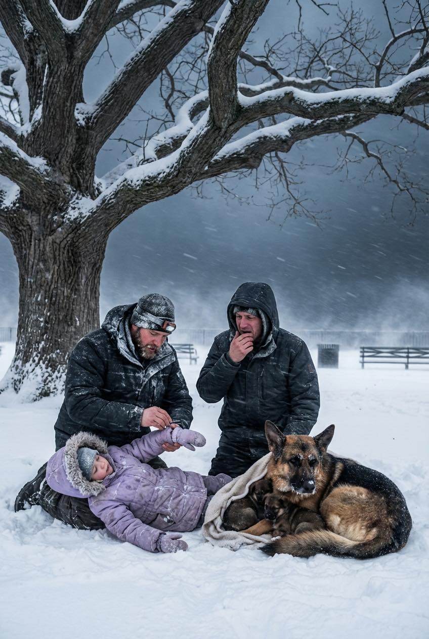 Besiettek, hogy megmentsenek egy elveszett németjuhász kutyát – csak hogy felfedezzenek valamit a kutya alatt, ami összetörte a szívüket, és feltárt egy szívszaggató igazságot, amire senki sem volt felkészülve.