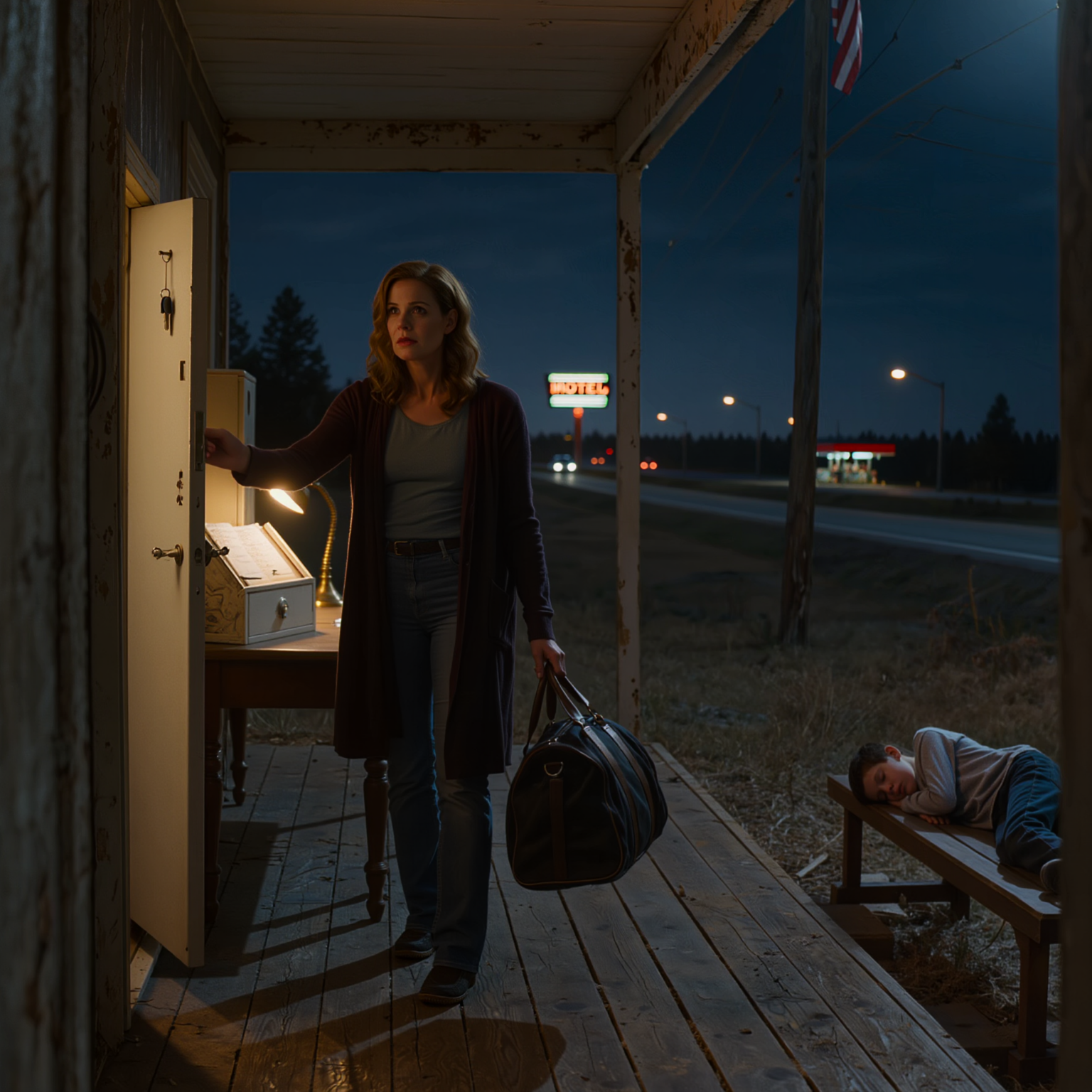 Apám meghalt, és egy lepusztult motelt hagyott rám… míg a nővérem elvitte az összes luxuslakást. Vacsora közben a férjem „haszontalannak” nevezett, és kirúgott. Azon az éjszakán a motelben aludtam… és megremegtem, amikor megláttam, mi vár odabent.