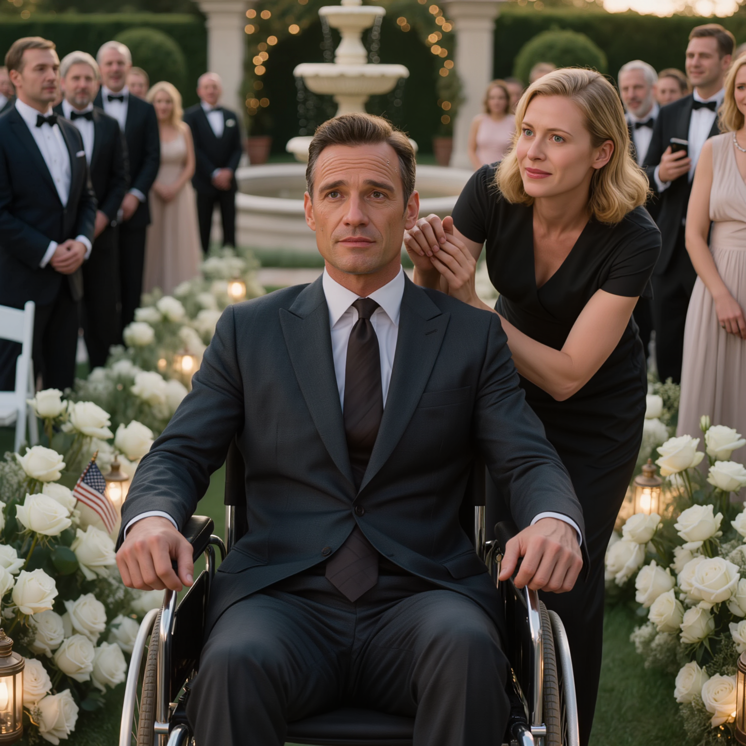 Amikor New York legbefolyásosabb emberét egyedül hagyták tolószékében az oltárnál, a csendes szobalány kijött a konyhából, és feltett neki egy kérdést, amitől 350 ember lebénult a székéről.