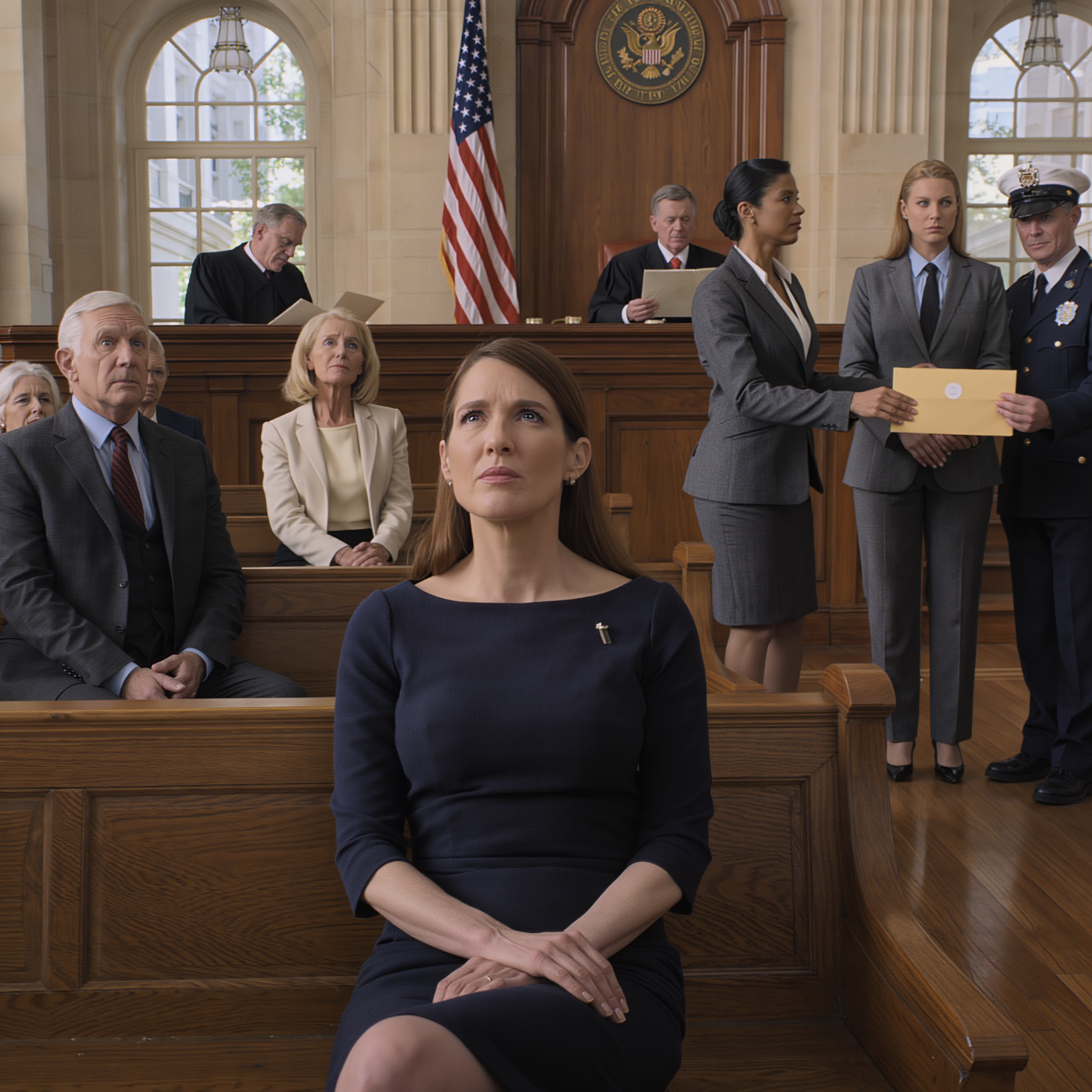 A szüleim bíróság elé állítottak, hogy cselekvőképtelennek nyilvánítsanak és mindenemet lefoglalják – de abban a pillanatban, amikor a bíró felbontotta a váratlanul beérkező borítékot, a mosolygó ügyvéd elsápadt, a tárgyalóterem megdermedt, és a család, amely évekig irányított, rájött, hogy belesétáltak abba a csapdába, amire nem számítottak.