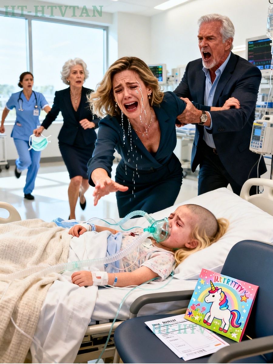 A négyéves lányom egy szörnyű esés után az intenzív osztályon feküdt, amikor a szüleim megjelentek a kórházban és ezt kiabálták: