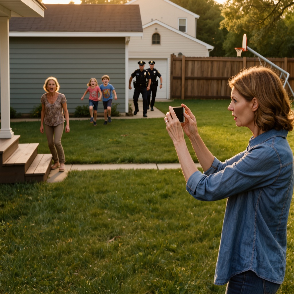 A szomszédom hívta a gyermekvédelmi szolgálatot, mert a gyerekeim KINT játszottak. Őt LETARTÓZTATTAK LE helyette.