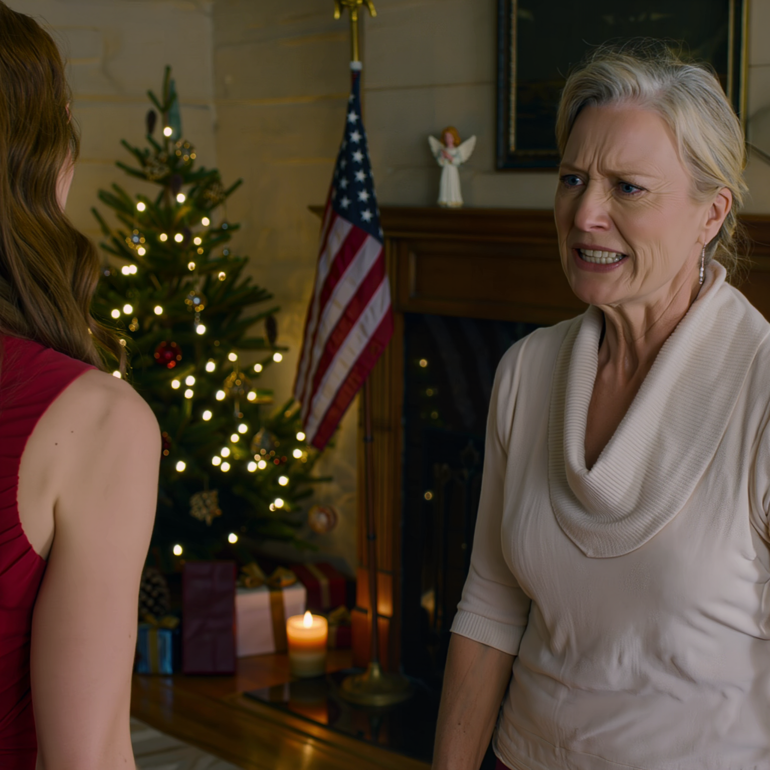 Karácsony este a külvárosi házunkban az anyósom ránézett a hatéves lányomra, és hidegen azt mondta, hogy nem szólíthatja „Nagymamának”, miután kritizálta a lányom büszkén készített kézzel készített ajándékát. Még levegőt sem kaptam, amikor a nyolcéves fiam felugrott, visszaadta az ajándékot, és mondott egy mondatot, amitől az egész nappali elcsendesedett. Aztán a férjem kinyitotta a laptopját, és minden a feje tetejére állt.