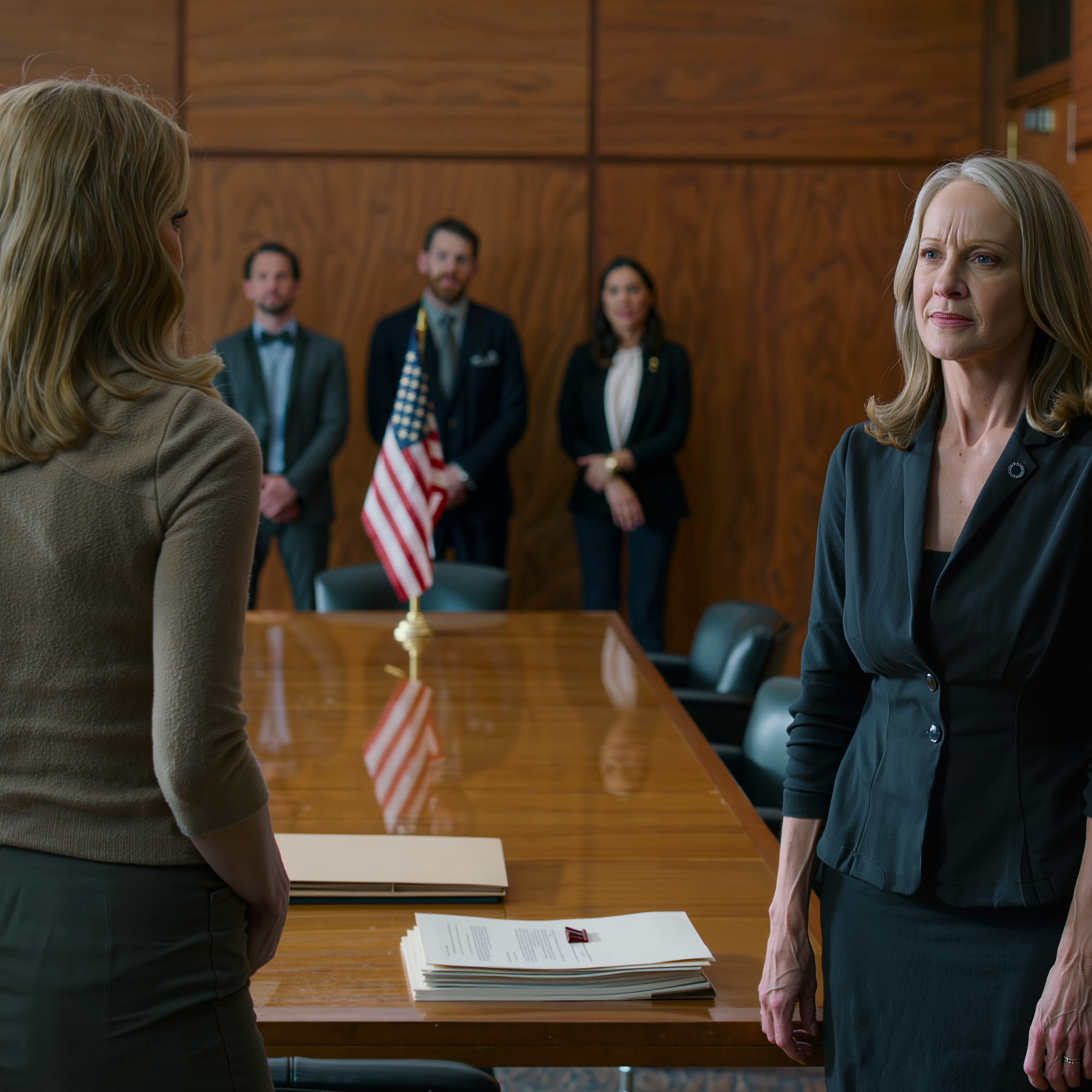 A Fő utcán tartott végrendeletfelolvasásnál anyám megszorította a karomat és megfenyegetett – aztán az ügyvéd előhozakodott egy 3 nappal korábban benyújtott módosítással… és pontosan abban a pillanatban tudtam, hogy anyám nem volt „magabiztos” ahhoz képest, ahogyan eddig viselkedett.