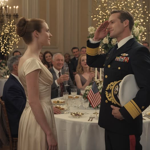 „Leginkább adminisztratív feladatokat lát el a bázison. Nem számítottam rá, hogy sikerülni fog” – mondta apám –, majd a vőlegény apja felállt és tisztelegni kezdett előttem