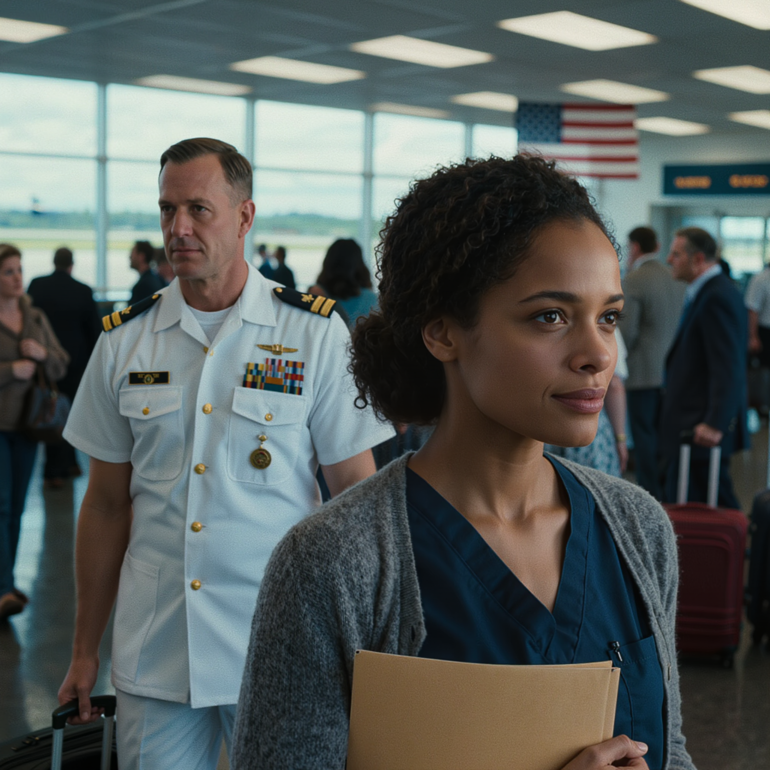 Azon a napon, amikor titkos jelzést használtam egy zsúfolt atlantai repülőtéren, és egy haditengerészeti parancsnok rájött, hogy a bátyám története sosem olyan volt, mint amit a külföldről érkező levelek mondtak