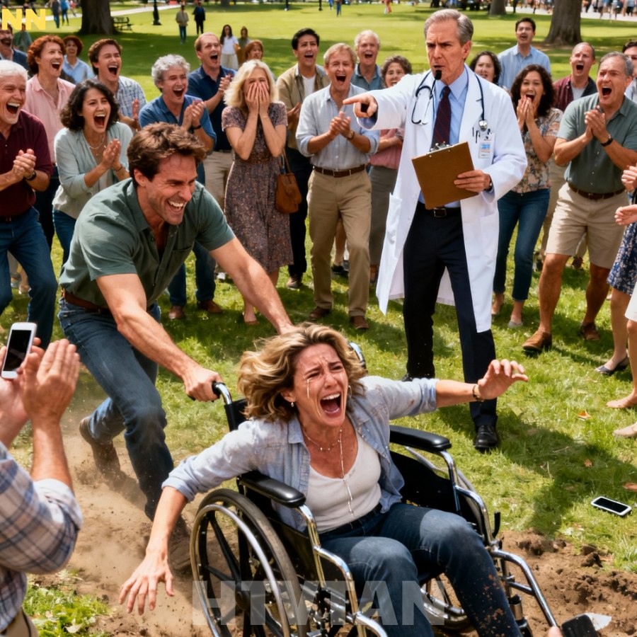 A bátyám kilökött a kerekesszékemből a családi összejövetelen. „Ne színlelj, hogy felhívod magadra a figyelmet.” Mindenki nevetett, miközben a földön feküdtem. Amit nem tudtak, az az volt, hogy az orvosom közvetlenül mögöttük állt. Megköszörülte a torkát, és öt szót mondott, amivel mindennek vége szakadt.