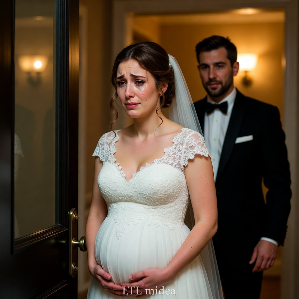 Egy órával az esküvőm előtt, miközben a gyermekünkkel még mindig bennem volt, fájdalmamban remegtem, amikor hallottam, hogy a vőlegényem suttogja a szavakat, amelyek mindent összetörtek: „Sosem szerettem őt… ez a baba semmit sem változtat.” A világom elcsendesedett. De amikor elkezdődött a zene és a vendégek elmosolyodtak, döntést hoztam. Ha tökéletes esküvőt akart, akkor mindenki hallani fogja az igazságot.”