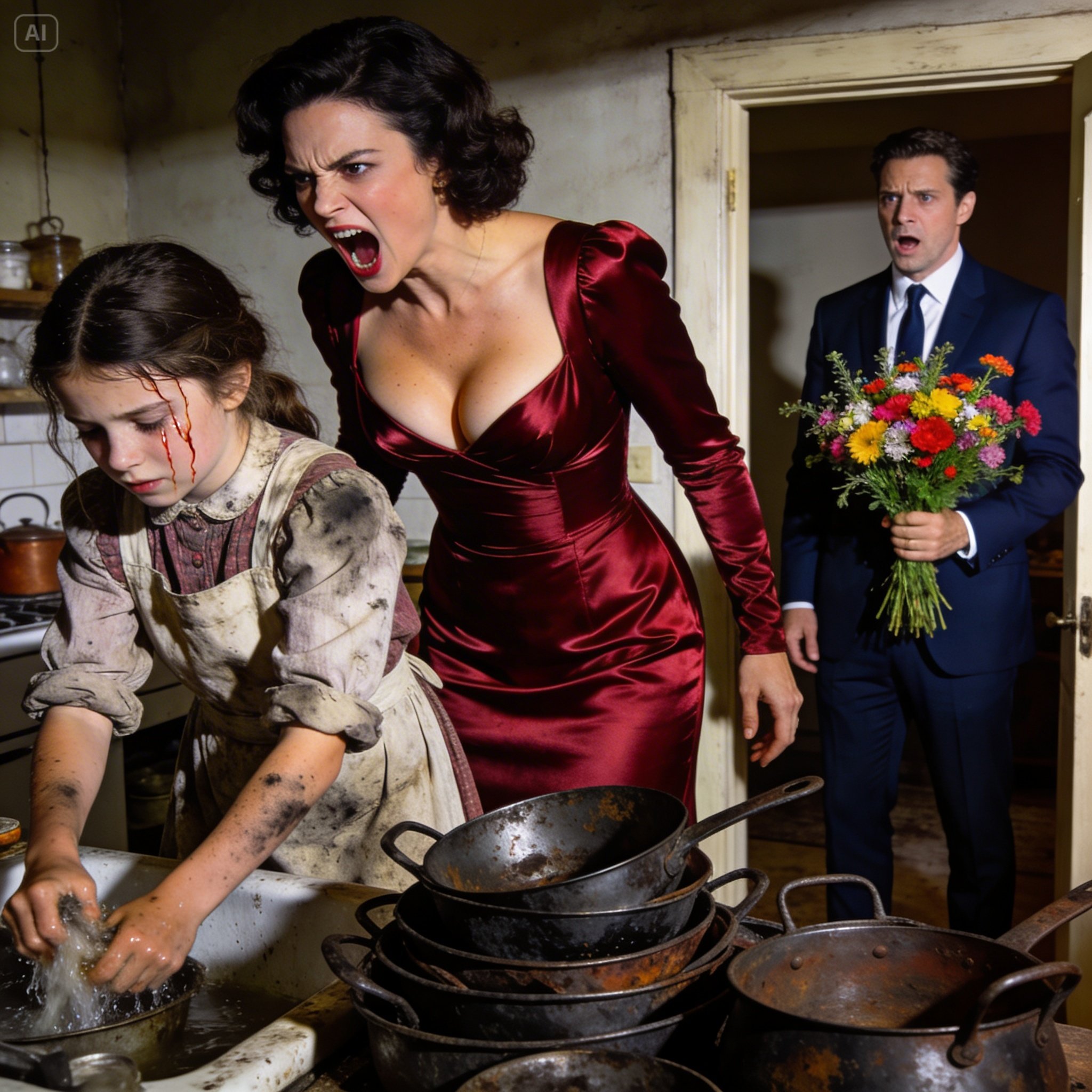 Egy milliomos ellátogat egy elhagyatott házba, és megtudja, mit tett a dada a gyerekeivel.