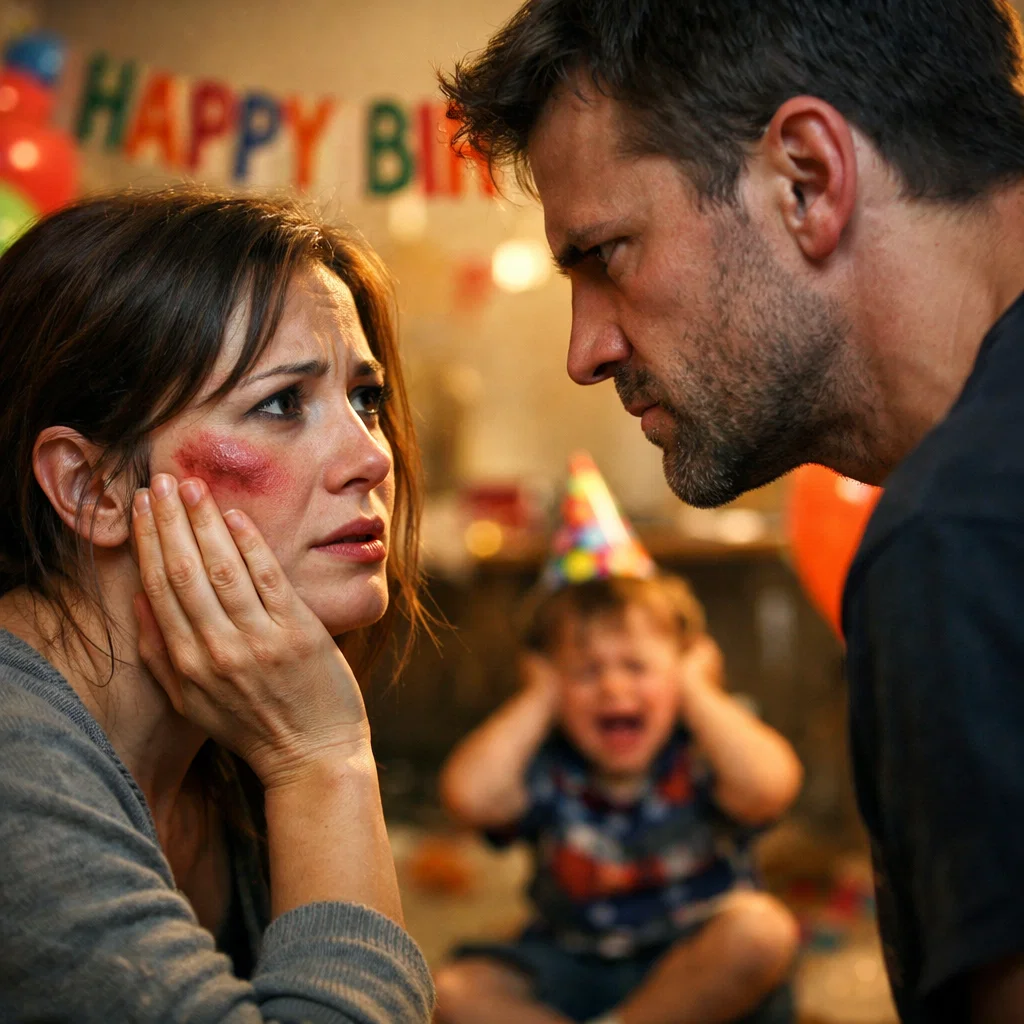 A fiam 10. születésnapján a gyertyák még pislákoltak, amikor a férjem közelebb hajolt, és felsziszegte: „Ne csinálj belőlem bolondot!” A pofon gyorsan jött. Hátratántorodtam, lángoló arcommal, a kisfiam pedig felkiáltott: „Apa, kérlek!” A férjem meg sem fordult. Megnézte a telefonját, rápillantott a kint várakozó nőre, és kifejezéstelenül azt mondta: „Végeztem mindkettőtökkel.” Tíz évvel később a fia, akitől elvált, milliárdosként tért vissza, és az első kérdése az volt: „Anya, készen állsz arra, hogy megfizettessed vele?”