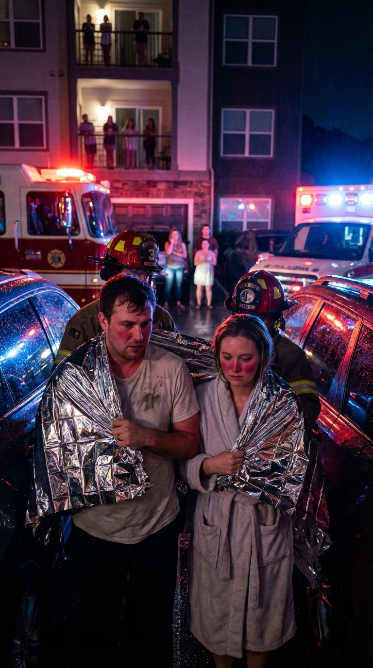 Miután felfedezte férje árulását, egy dühös feleség titokban pillanatragasztóval cserélte ki a síkosítót. A sokkoló események miatt a tűzoltóknak kellett közbelépniük, és szétválasztaniuk a hűtlen párt, miközben a megdöbbent szomszédok kint gyűltek össze, és nézték végig a hihetetlen jelenetet.