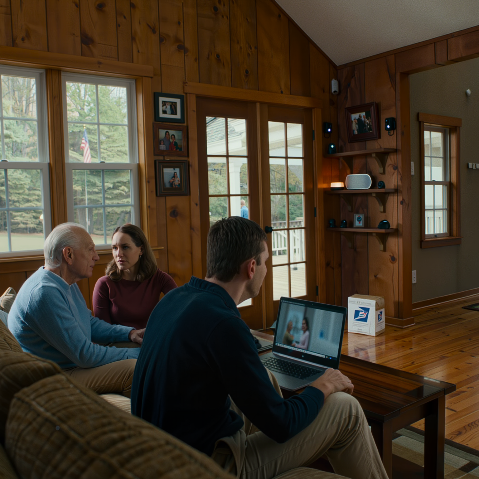 Apák napjára – pont amikor majdnem betöltöttem a 71-et – a fiam felszereltetett nekem egy okosotthon-biztonsági rendszert. A vejem kiberbiztonsággal foglalkozik, ezért úgy döntött, hogy ellenőrzi. Kevesebb mint húsz perc múlva remegni kezdett a keze. Lehalkította a hangját, és azt mondta: „Apa… valaki megfigyel téged. Mindent hallanak.” Azt hittem, csak dramatizál. De pontosan három héttel később…